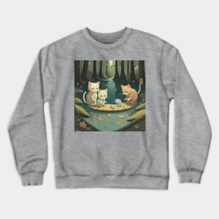 Playing kittens Crewneck Sweatshirt